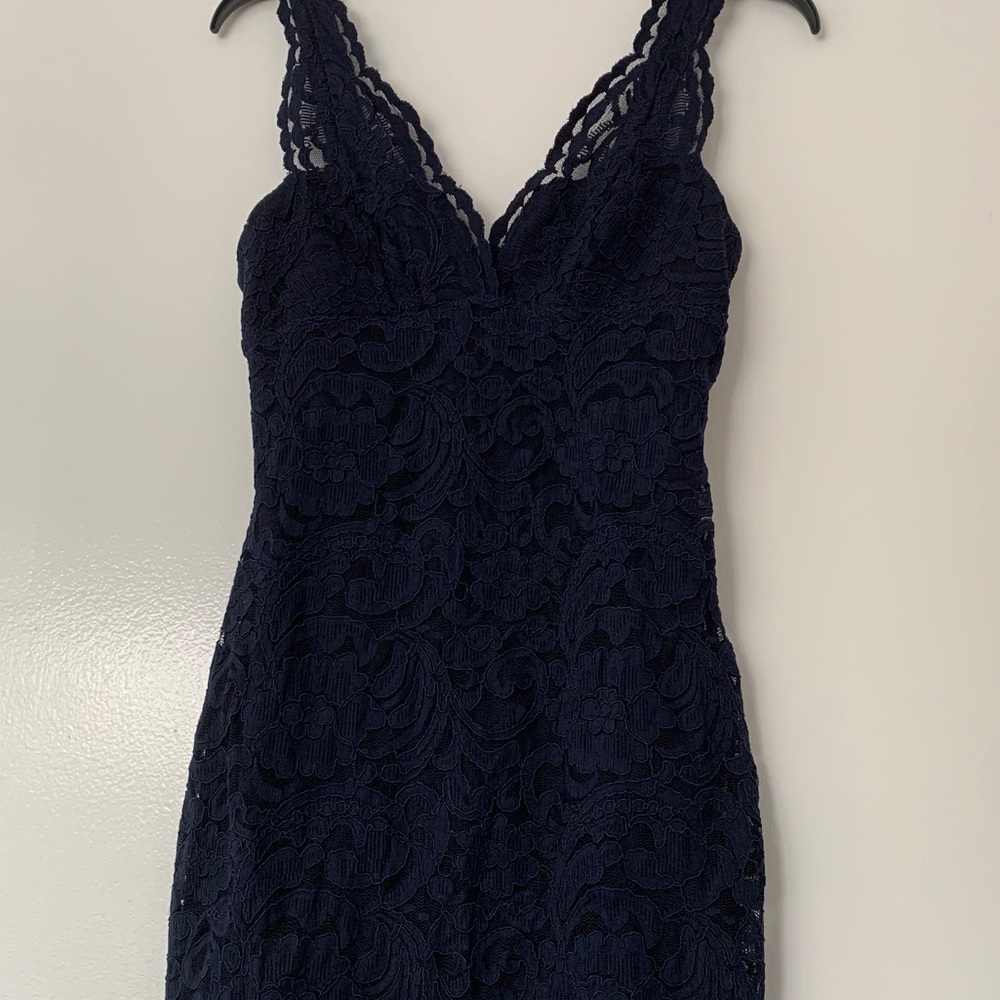 Topshop Lace Mini Dress